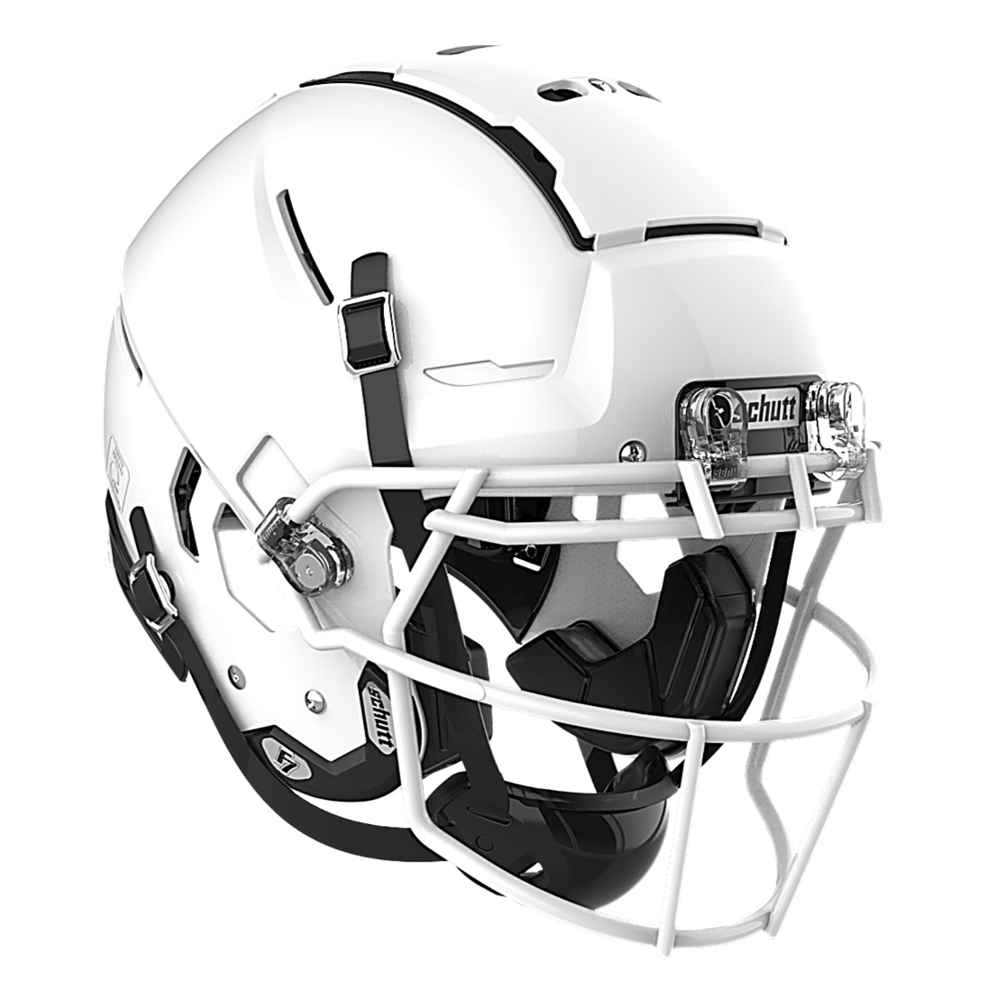 Schutt F7 2.0 Adult Football Helmet with Titanium Facemask