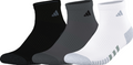 adidas Men's Cushioned 3.0 Color 3-Pack Quarter Sock Unisex Accessories Socks
