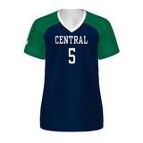 Women's Freestyle Sublimated Sort Sleeve Volleyball Jersey League Outfitters