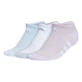 adidas Women's Cushioned 3.0 3-Pack No Show Socks