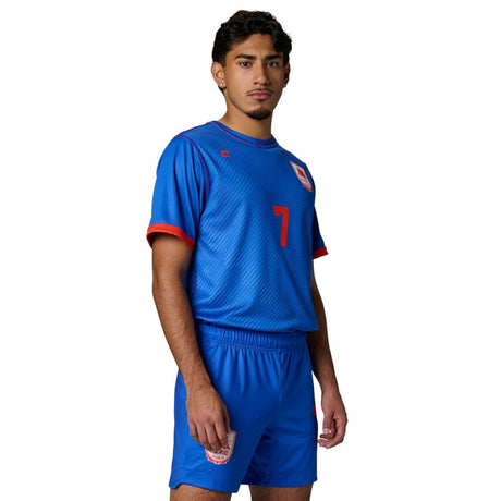 Custom Single Ply Reversible Crew Neck Short Sleeve Soccer Jersey Team Soccer Uniform Packages