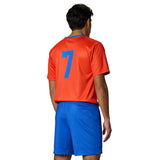 Custom Single Ply Reversible Crew Neck Short Sleeve Soccer Jersey Team Soccer Uniform Packages