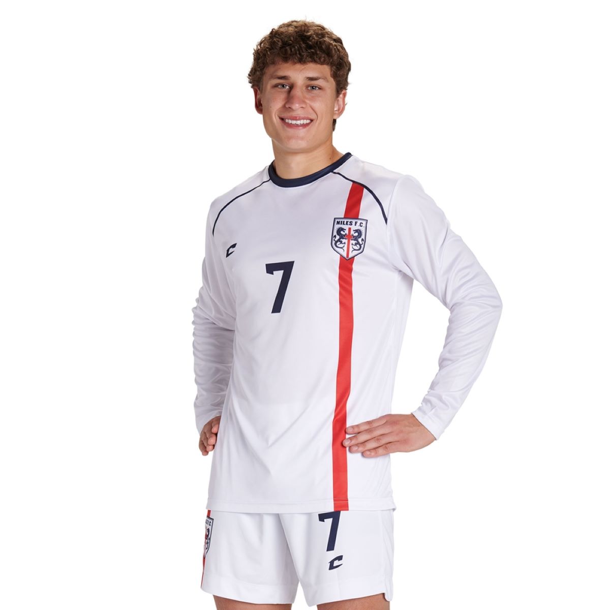 Custom Crew Neck Long Sleeve T-Shirt Soccer Jersey Team Soccer Jerseys