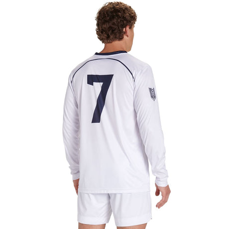 Custom Crew Neck Long Sleeve T-Shirt Soccer Jersey Team Soccer Jerseys