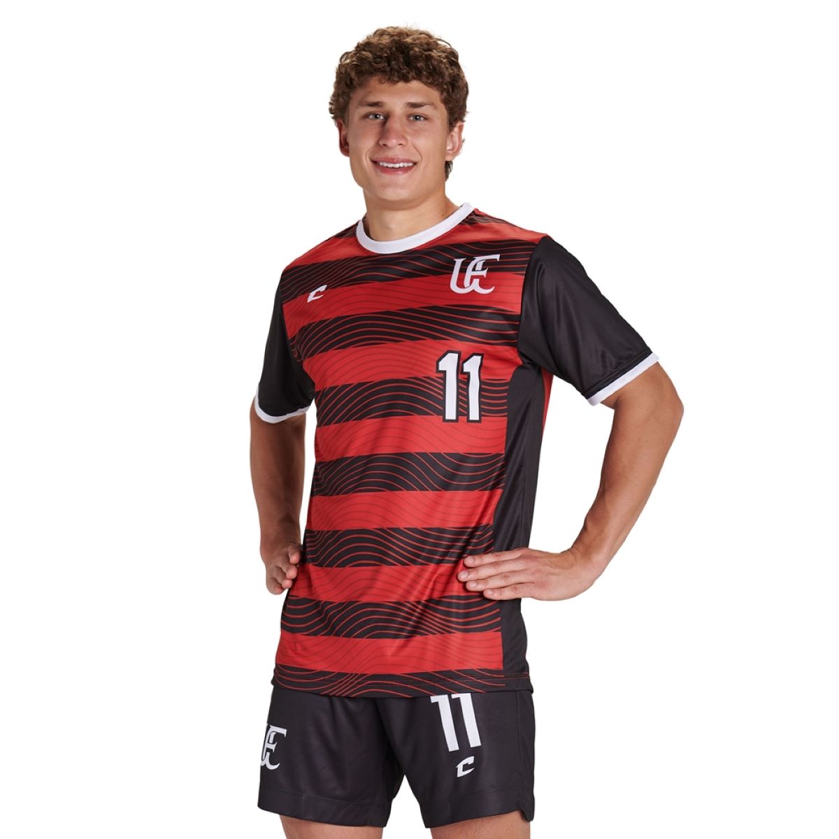 Custom Crew Neck Short Sleeve T-Shirt Soccer Jersey Team Soccer Jerseys