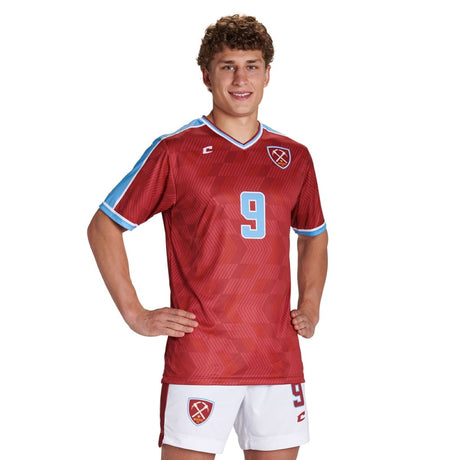 Custom V Neck Short Sleeve T-Shirt Soccer Jersey Team Soccer Jerseys