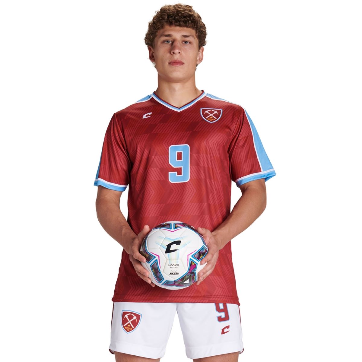 Custom V Neck Short Sleeve T-Shirt Soccer Jersey Team Soccer Jerseys