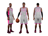 Custom Elite Sublimated Basketball Uniforms Team Basketball Uniform Package