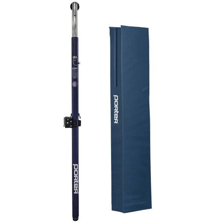Porter Volleyball Powr Line Telescoping Center Standards with Pads Volleyball Nets & Court Equipment All