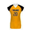 Girl's Freestyle Sublimated Cap Sleeve Volleyball Jersey League Outfitters