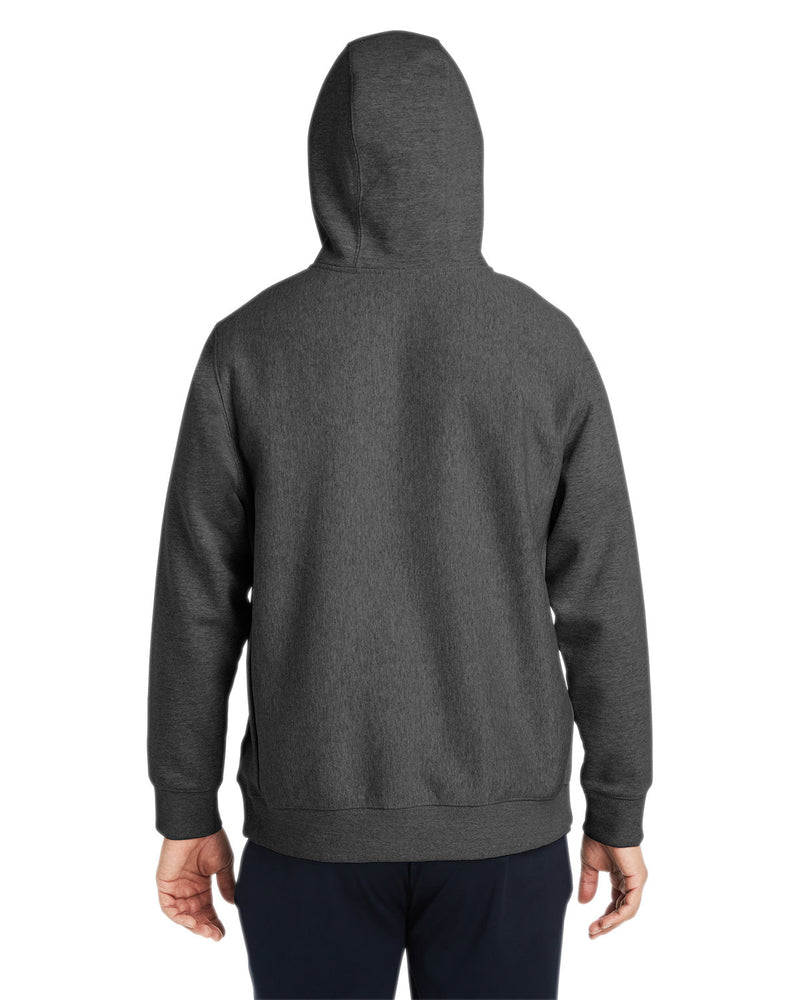 Team 365 Unisex Zone HydroSport™ Heavyweight Quarter-Zip Hooded Sweatshirt