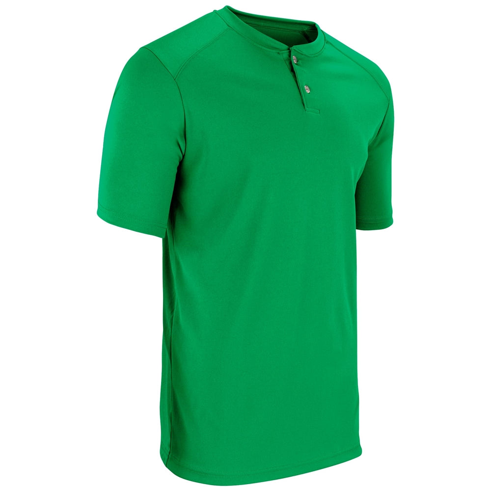 Champro Men's Turn Two 2 Button Baseball Jersey