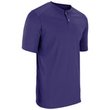 Champro Men's Turn Two 2 Button Baseball Jersey