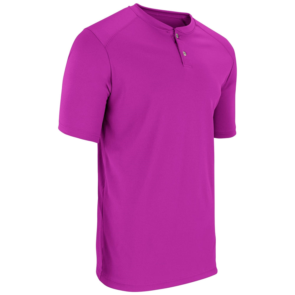 Champro Men's Turn Two 2 Button Baseball Jersey