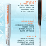 Easton 2025 Ghost Unlimited -10 Fastpitch Softball Bat Easton