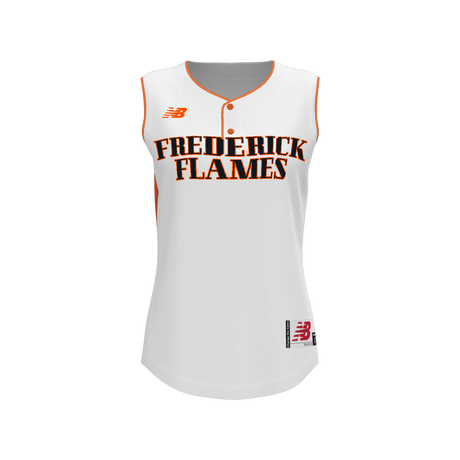 New Balance Sleeveless Prowess 2-Button Jersey League Outfitters