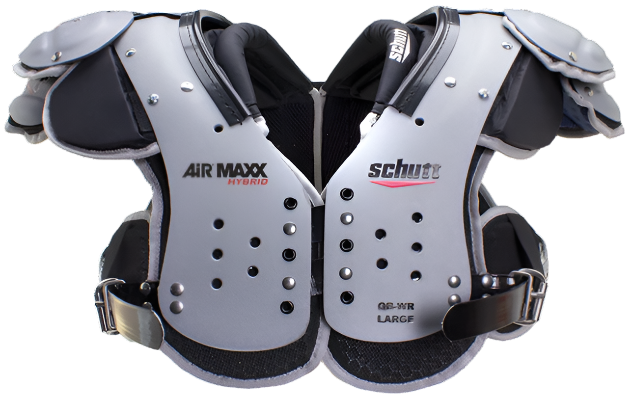 Schutt AiR Maxx Hybrid QB/WR Men's Shoulder Pads