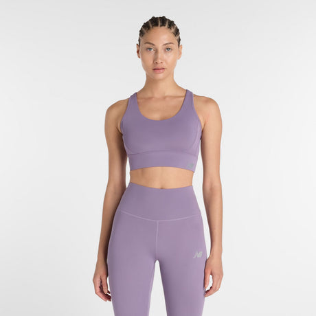 New Balance Women's Tech Training Sports Bra Womens Apparel Shirts & Tops