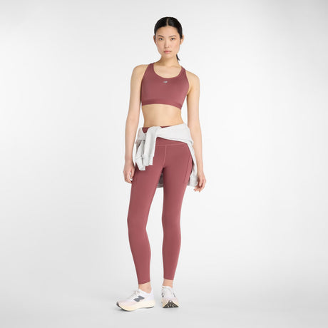 New Balance Women's Essential Run Bra Womens Apparel Shirts & Tops