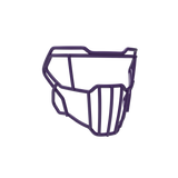Vicis Zero2 SO-215E Premium Titanium Facemask Football Facemasks Adult
