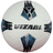 Vizari Villa soccer ball white with blue and black geometric panel design