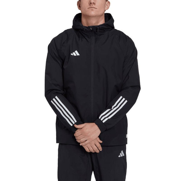 adidas Men's Tiro 23 Competition All-Weather Soccer Jacket Tall Soccer Uniforms & Apparel All