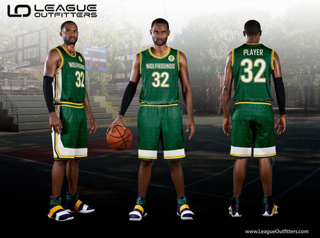 League Outfitters Fully Sublimated Value Basketball Jersey Team Basketball Jerseys