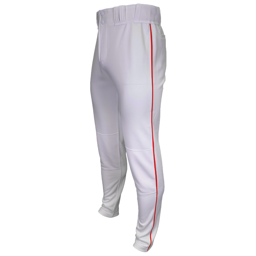 Marucci Adult Tapered Double-Knit Piped Baseball Pants