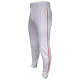 Marucci Adult Tapered Double-Knit Piped Baseball Pants