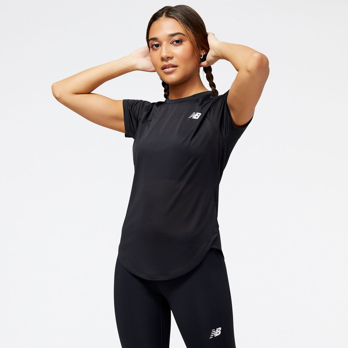 New Balance Women's Accelerate Short Sleeve Top