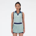 New Balance Women's Athlete Collared Tournament Tank Tennis & Racquet Apparel All