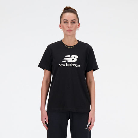 New Balance Women's Sport Essentials Jersey Logo T-Shirt Womens Apparel Shirts & Tops
