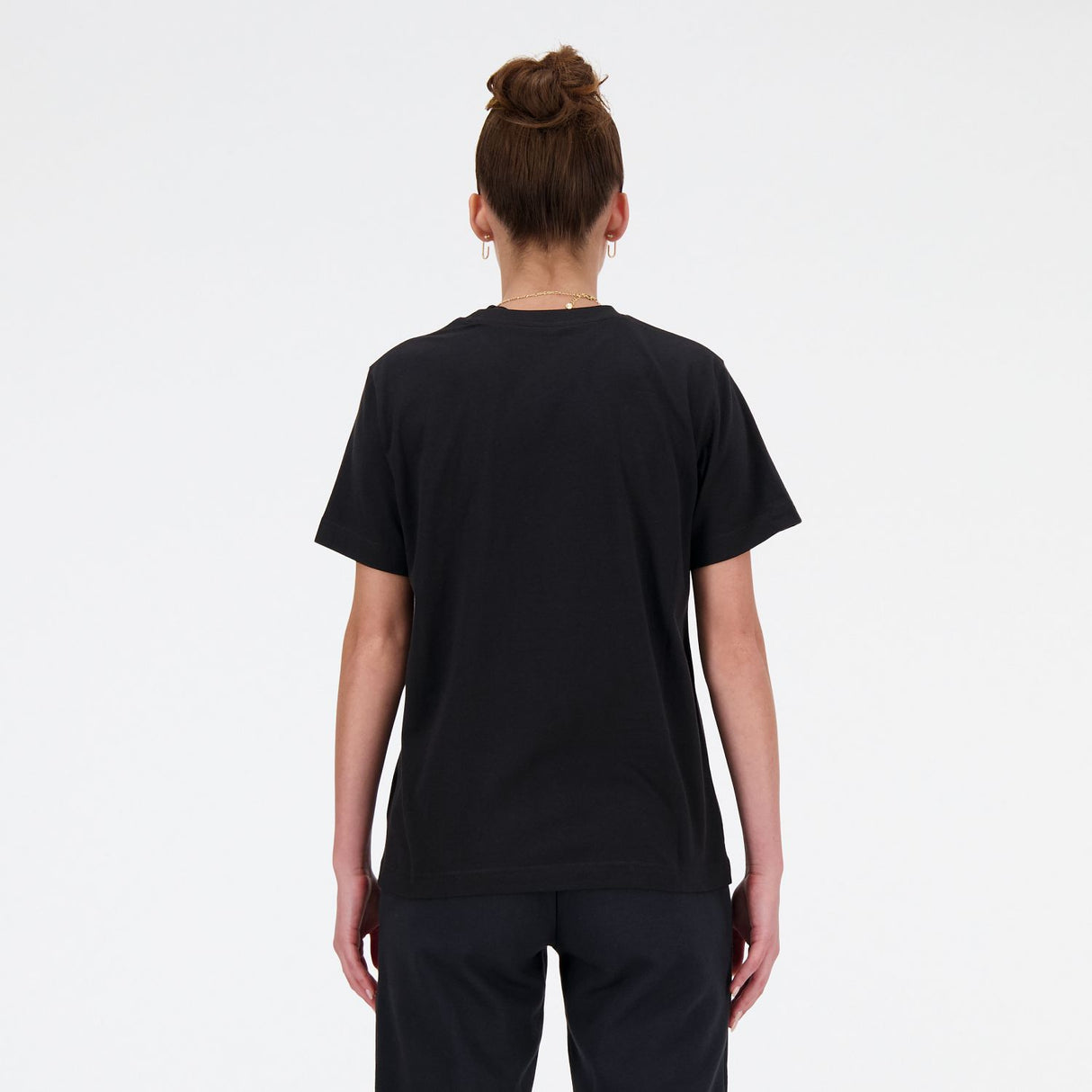 New Balance Women's Sport Essentials Jersey Logo T-Shirt Womens Apparel Shirts & Tops