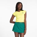 New Balance Women's Athlete Tournament Court Cap Top Tennis & Racquet Apparel All