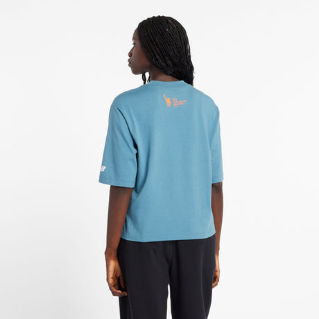 New Balance Women's NYC Marathon Relaxed T-Shirt Womens Apparel Shirts & Tops