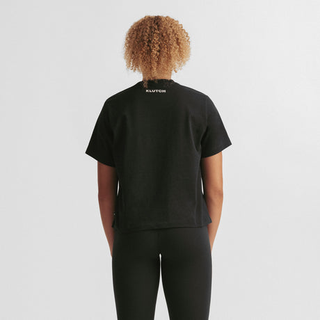 New Balance Women's Klutch Boxy Cropped T-Shirt Womens Apparel Shirts & Tops