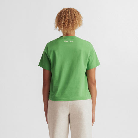 New Balance Women's Klutch Boxy Cropped T-Shirt Womens Apparel Shirts & Tops
