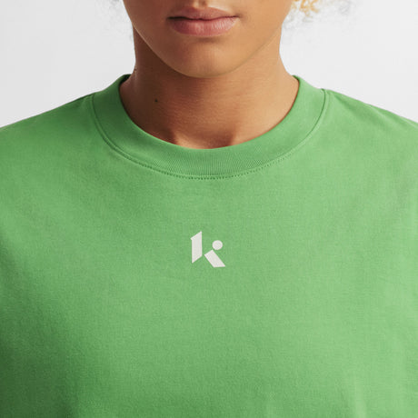 New Balance Women's Klutch Boxy Cropped T-Shirt Womens Apparel Shirts & Tops
