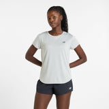 New Balance Women's Sport Core Heather T-Shirt Womens Apparel Shirts & Tops