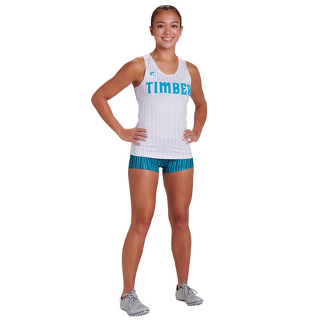 Custom Track Fitted Short Team Track & Field Bottoms