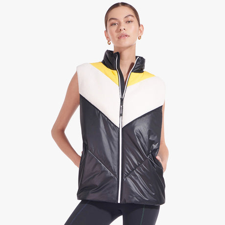 New Balance Women's STAUD Puffer Vest Womens Apparel Jackets & Vests
