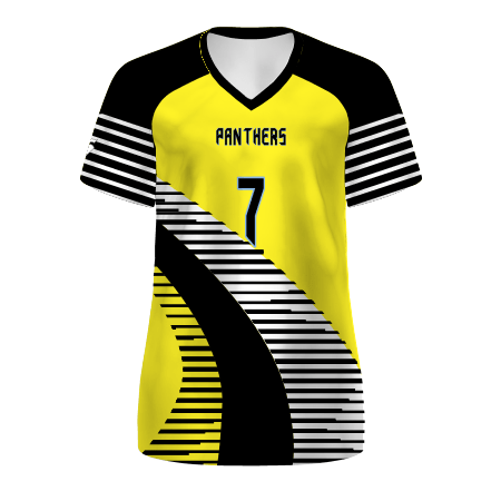 Girl's Freestyle Sublimated Short Sleeve Volleyball Jersey League Outfitters