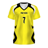 Girl's Freestyle Sublimated Short Sleeve Volleyball Jersey League Outfitters