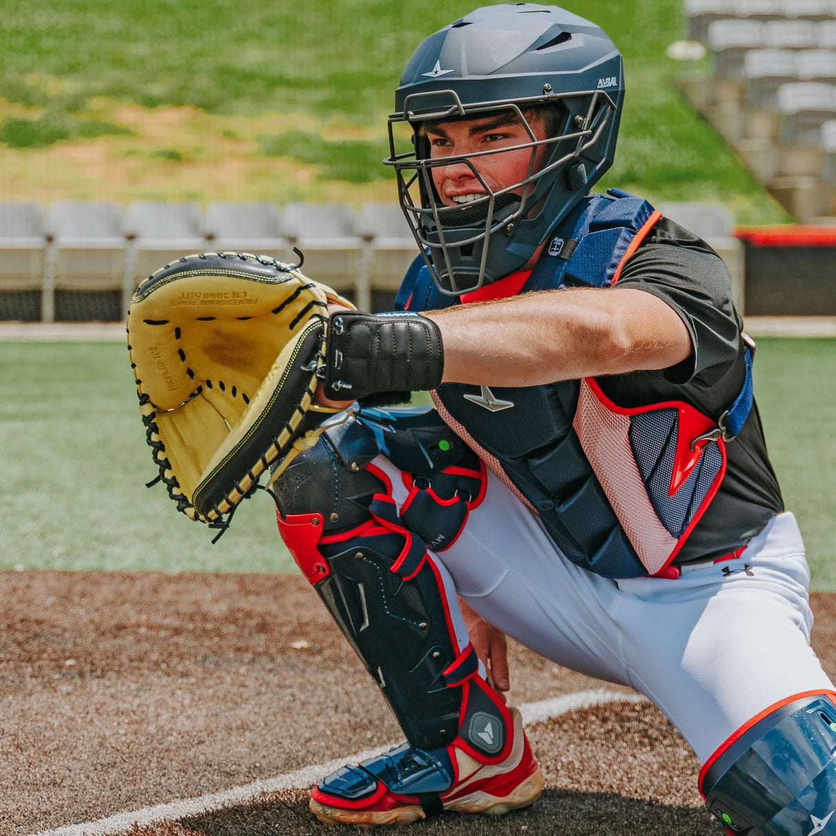 All Star Pro-Lace On Baseball Wrist Guard-3