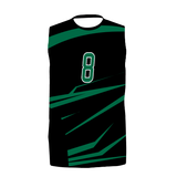 Youth Freestyle Sublimated Turbo Sleeveless Volleyball Jersey League Outfitters
