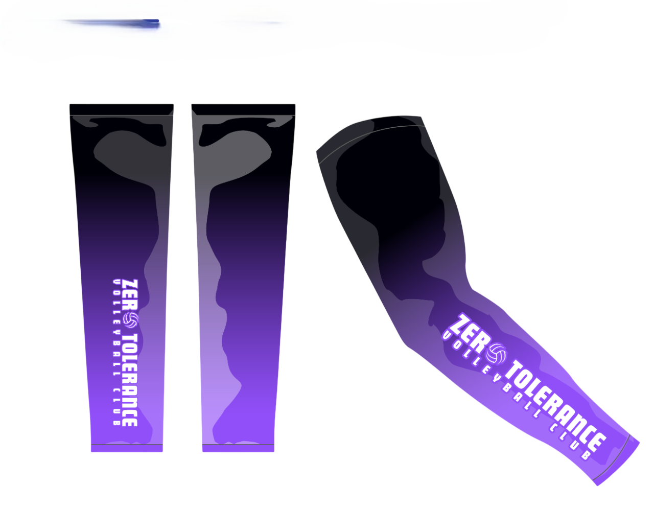 League Outfitters Fully Sublimated Custom Arm Sleeves pair Team All Sport Arm Sleeves
