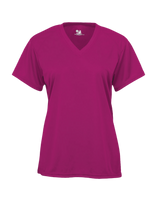 Badger 4162 Women's B-Core V-Neck Tee Badger