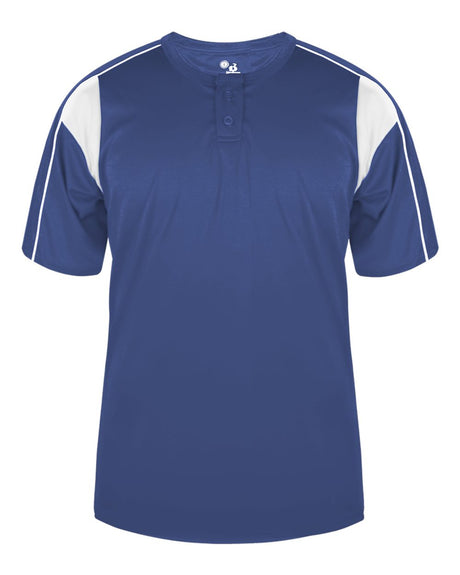 Badger Men's Pro Placket Baseball Jersey Badger