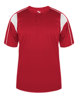 Badger Men's Pro Placket Baseball Jersey Badger