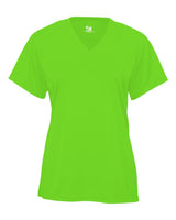 Badger 4162 Women's B-Core V-Neck Tee Badger